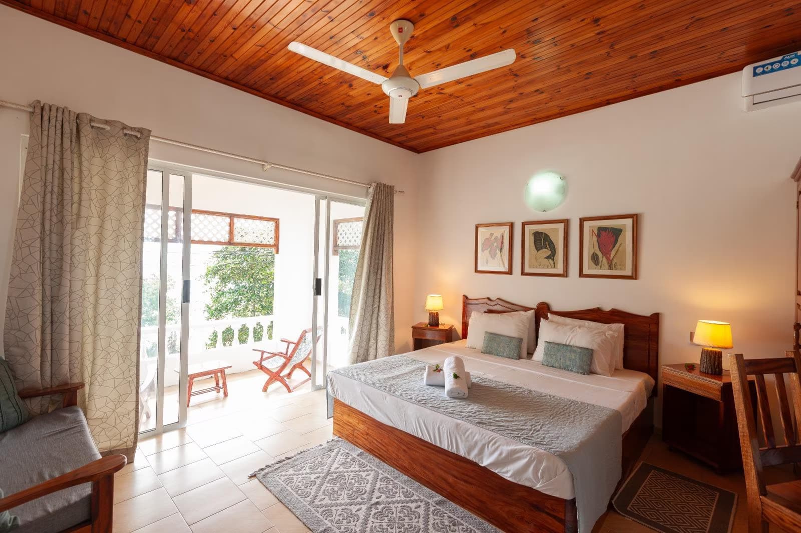 Ocean view room - Villa Anse La Blague