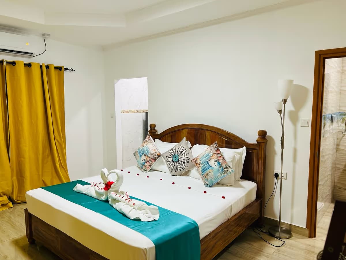 Bedroom Chalet Bamboo Vert