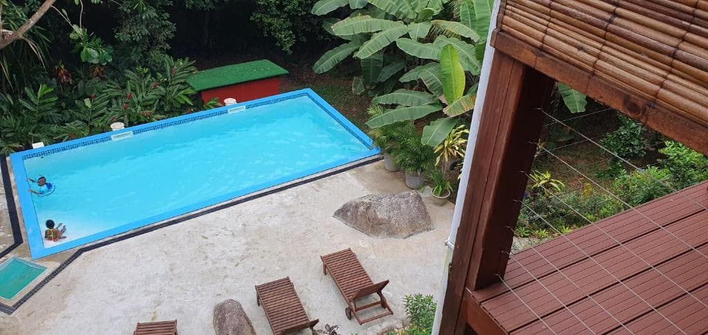 Chalet pool view - Cashew Nut Grove Chalets