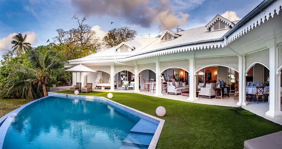 Presidential Beach Villa - Cousine Island Seychelles Resort