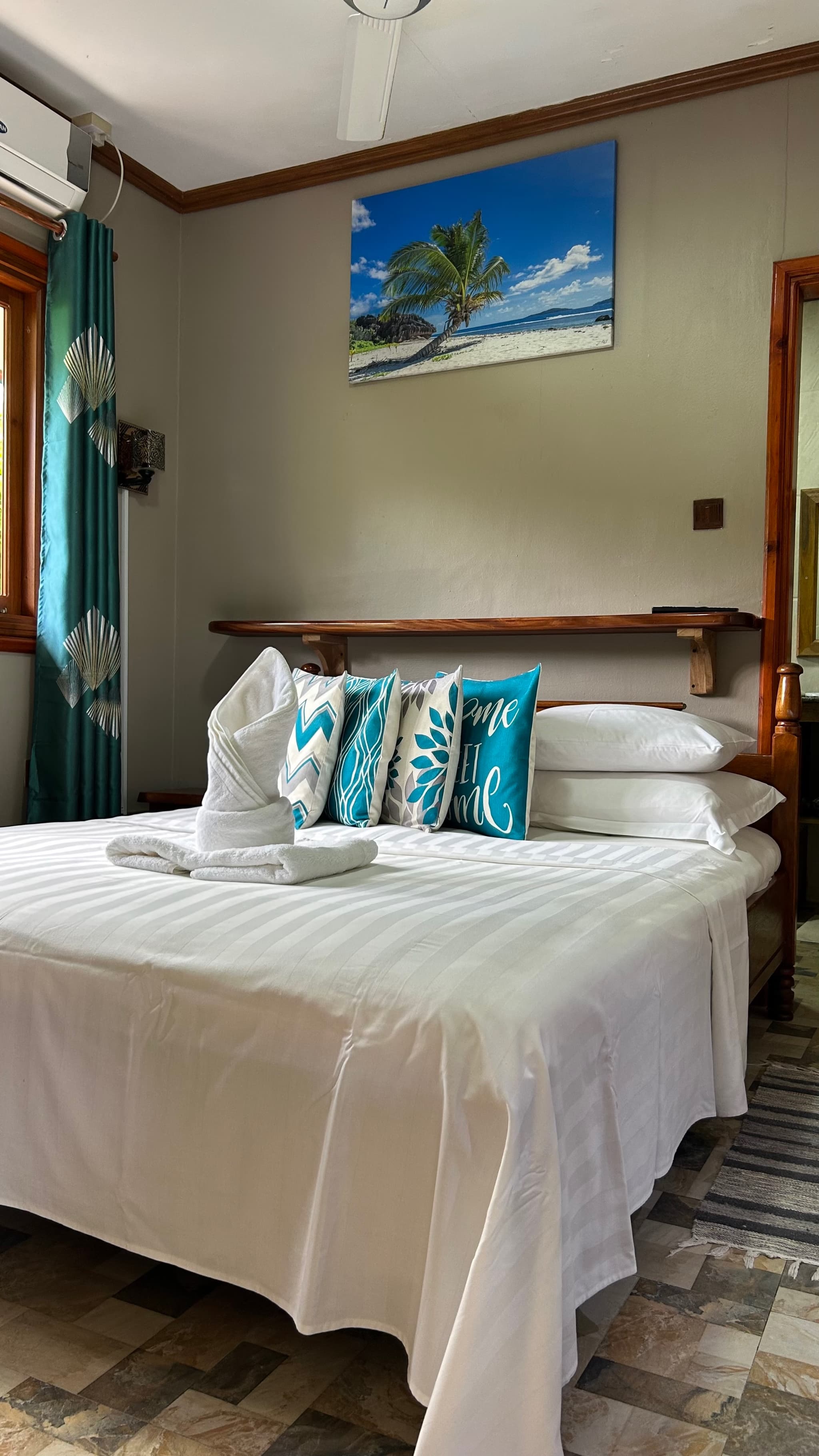 Bedroom Double room terrace - Bwa rose